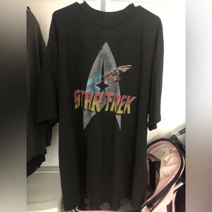 Star Trek 4x black t shirt